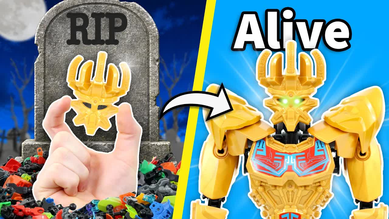 Rebuilding Rare LEGO Action Figures From A Mystery Bin