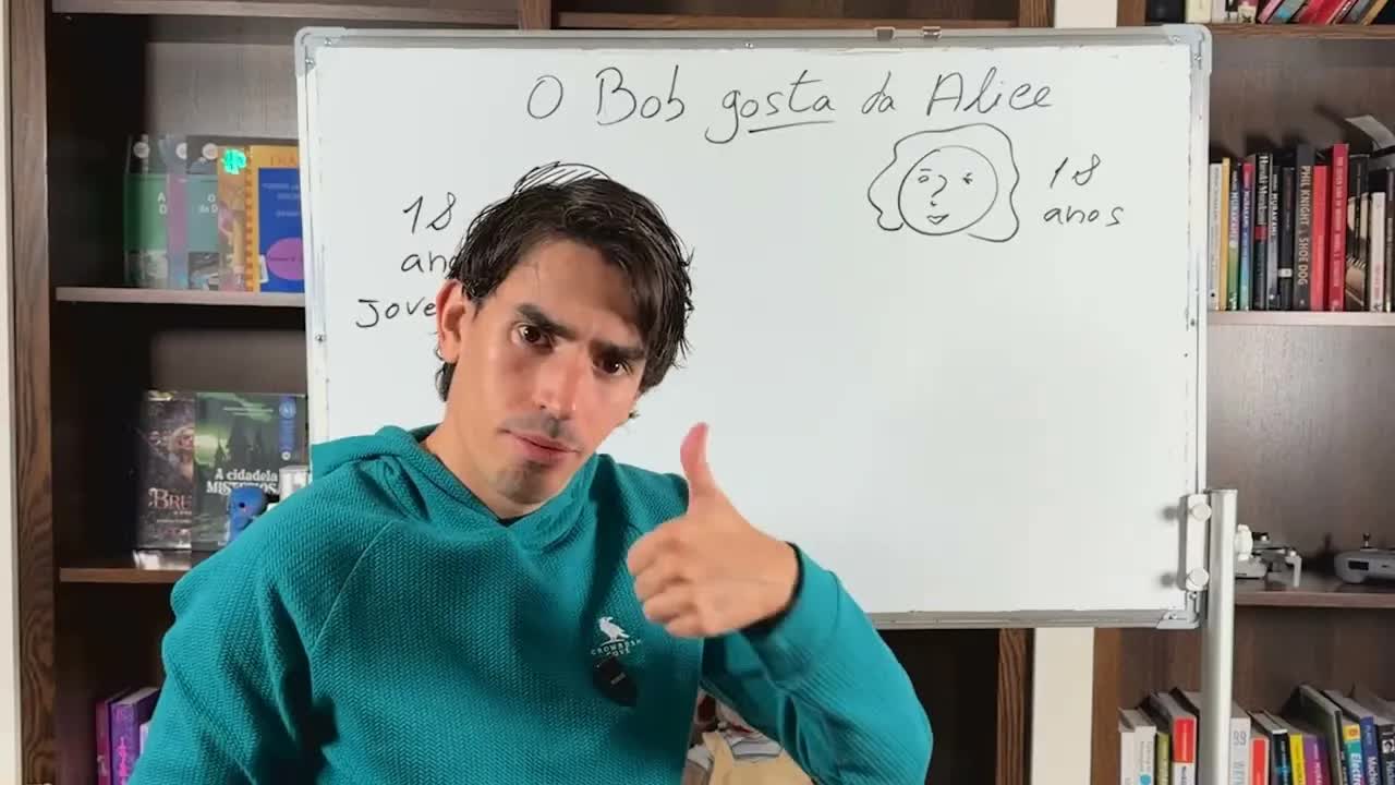 A história de Bob e Alice: amor e mal-entendidos