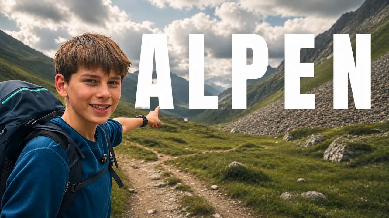 Wandern in den Alpen trotz schlechten Wetters