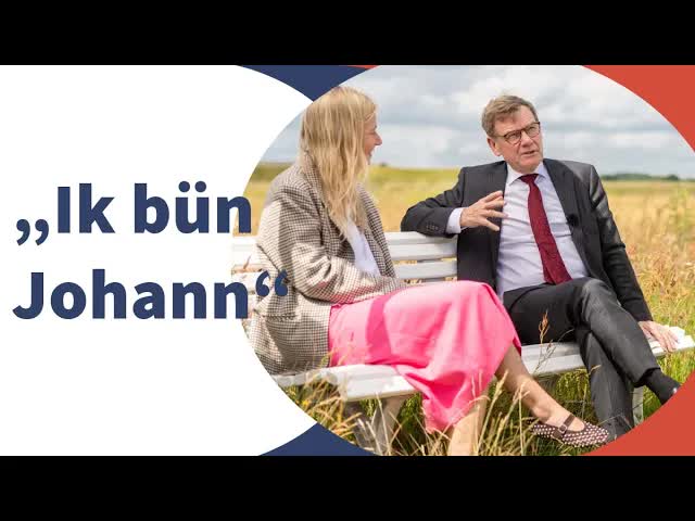 Johann Wadephul spricht Plattdeutsch im Interview