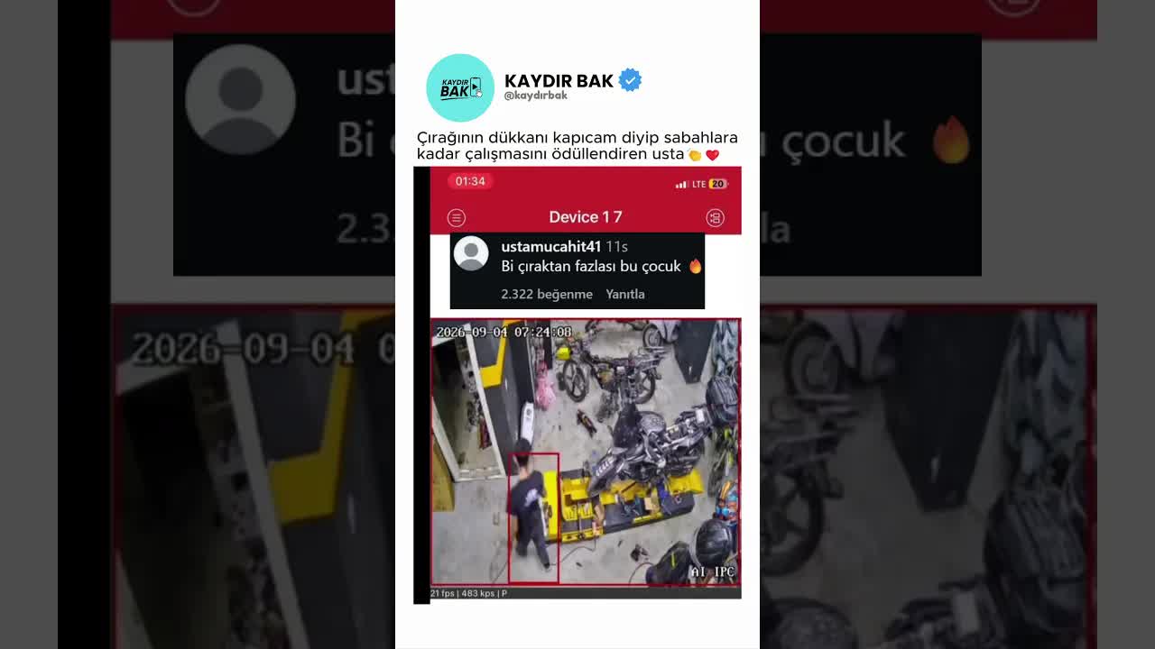 Ustasının Çırağını Ödüllendirmesi