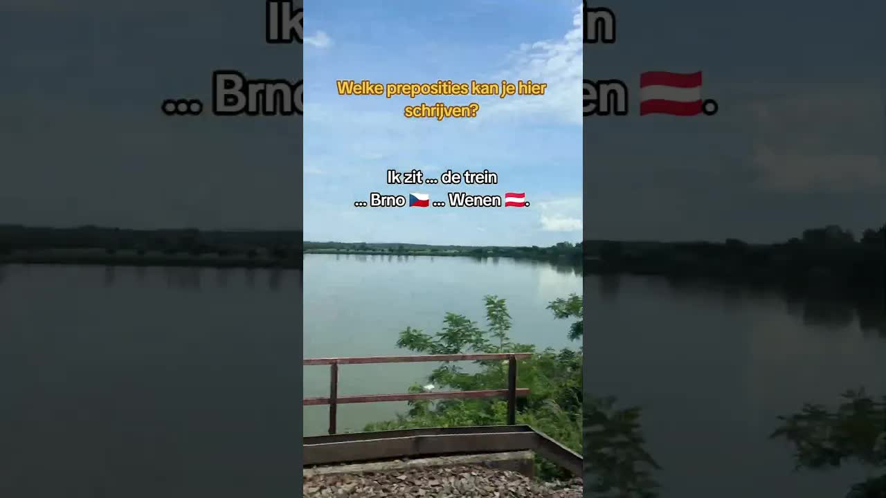 Train Announcement Between Czech Republic And Austria