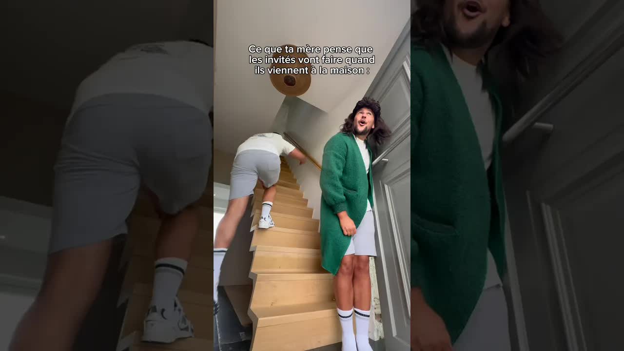 La maison est encore un désordre total