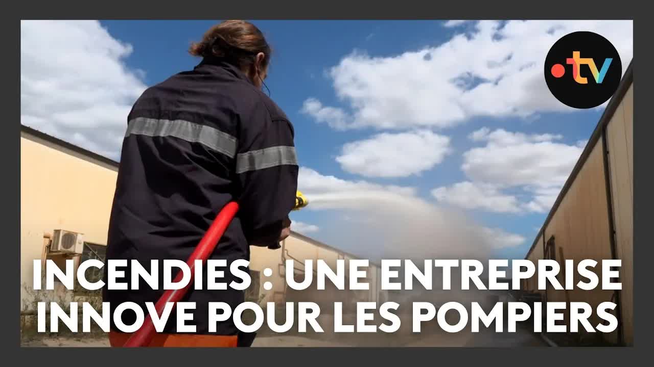 Une entreprise française innove pour les pompiers