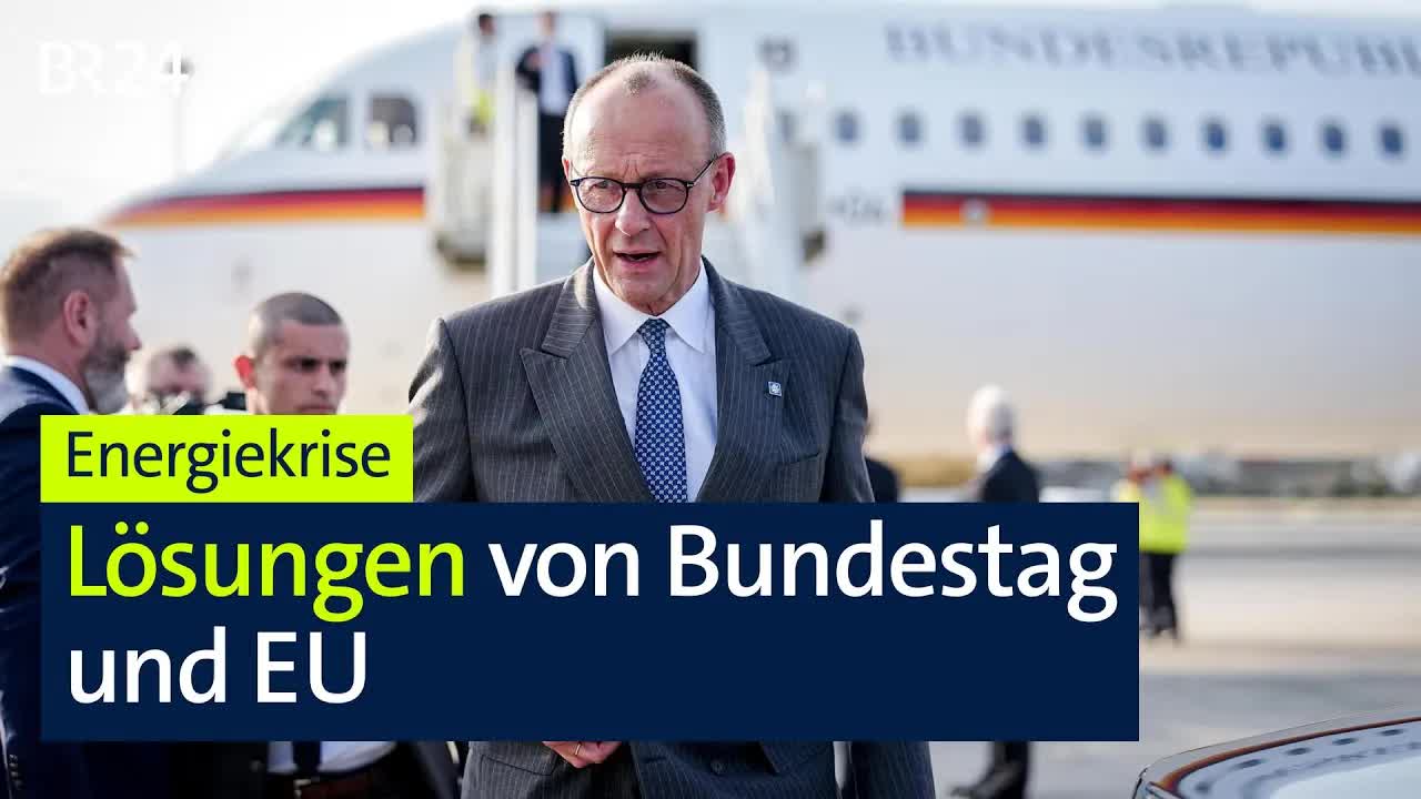 Energiekrise: Maßnahmen im Bundestag und in der EU