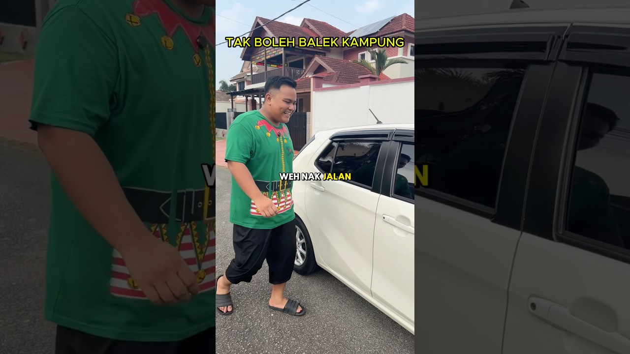 Ekmal Nak Balik Kampung Bersama Rakan