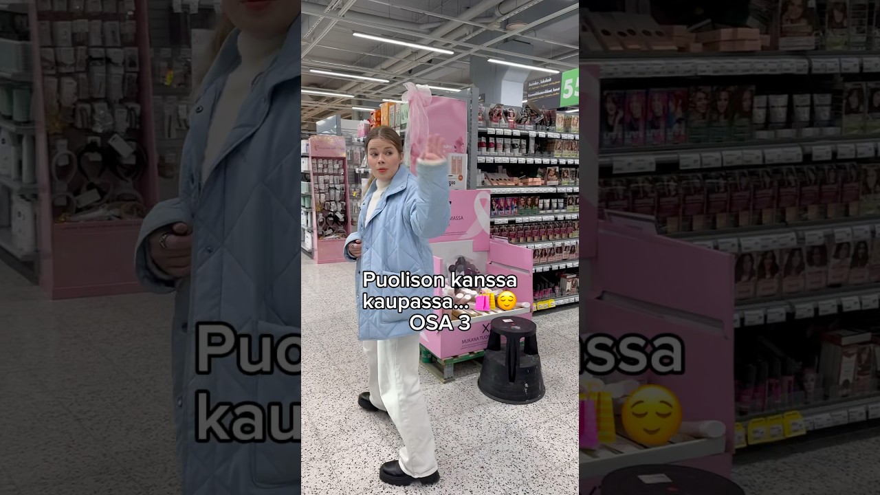 Kauppareissu puolison kanssa: Maito ja suklaata