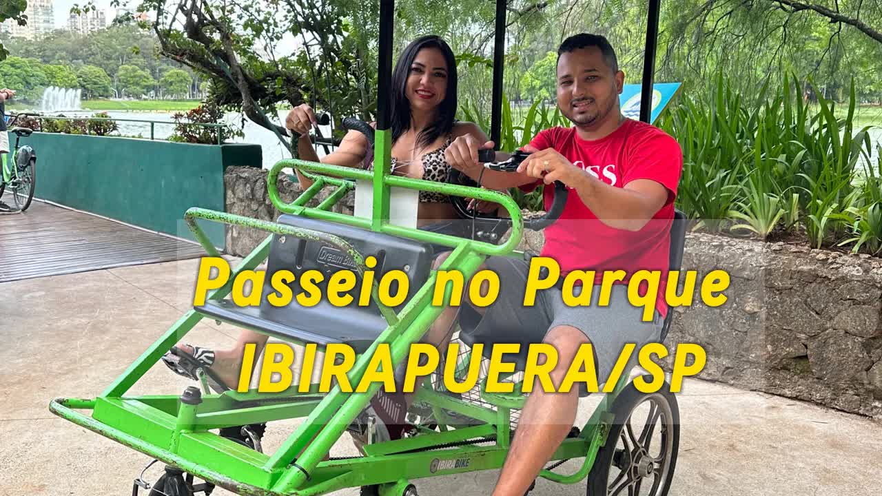 Passeio no Parque Ibirapuera em São Paulo