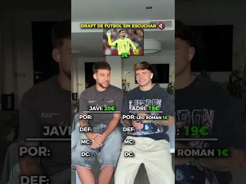 Draft de Fútbol sin Escuchar: ¿Quién Gana?