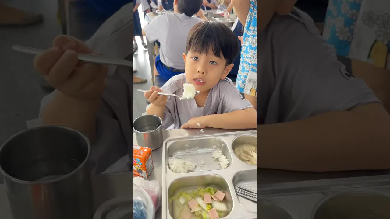 น้องมาร์เวลไม่ชอบเมนู เลยกินแต่ข้าวเปล่า