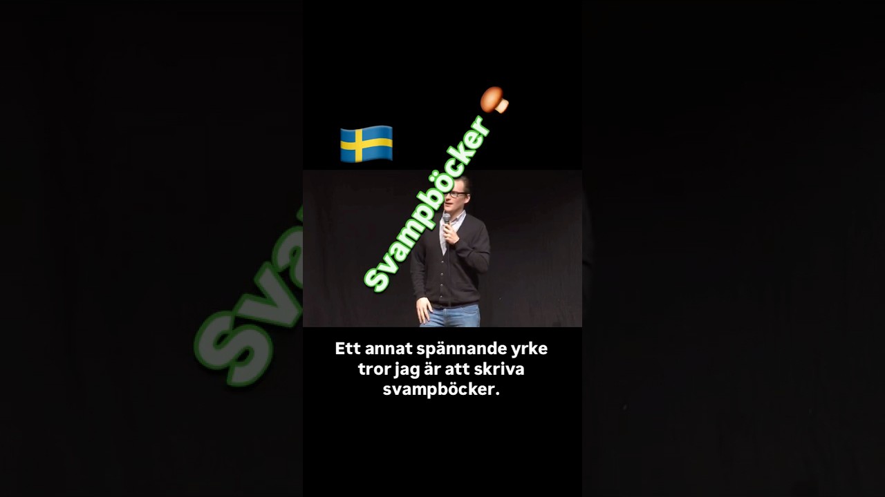 André Wickström om svampböcker och giftiga champinjoner