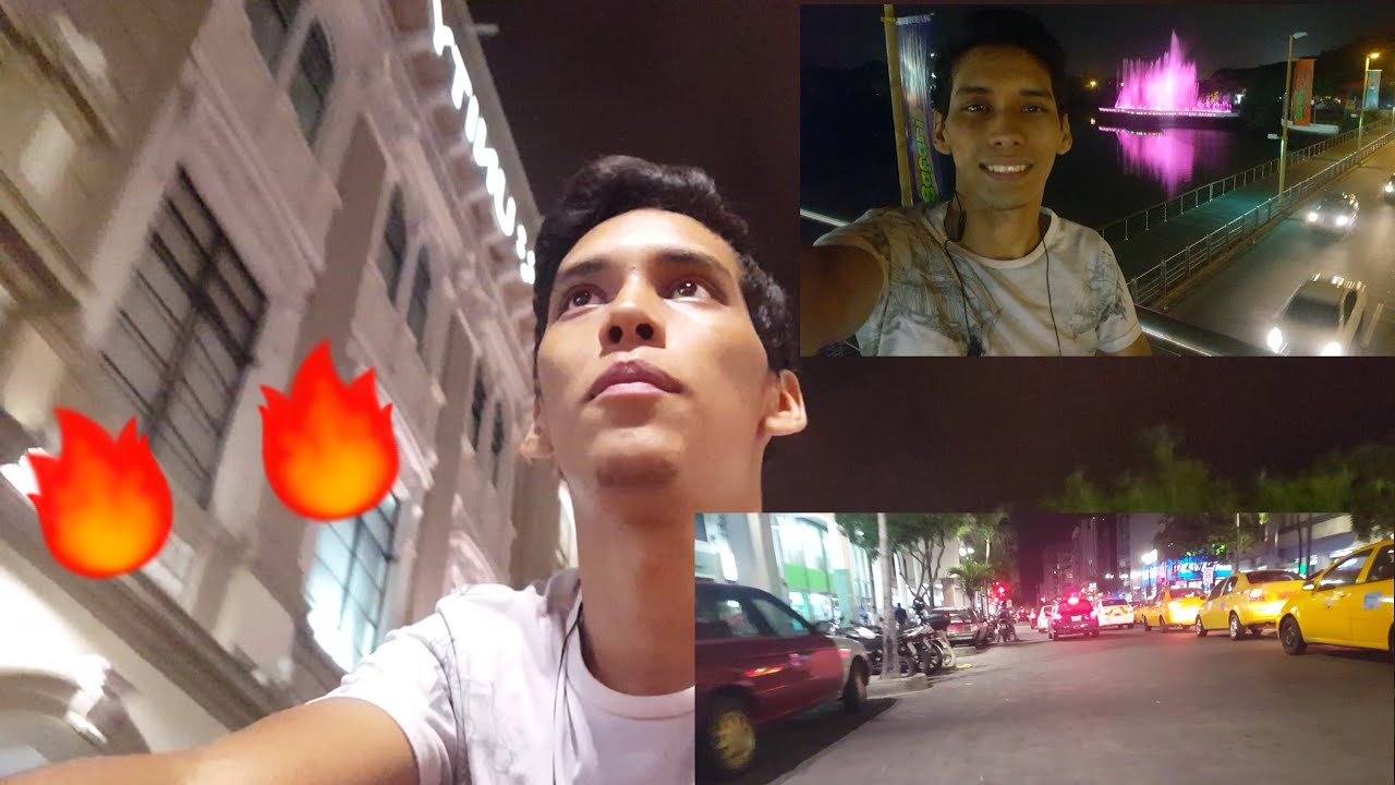 Vlog en bicicleta por Guayaquil: Creatividad y luces nocturnas