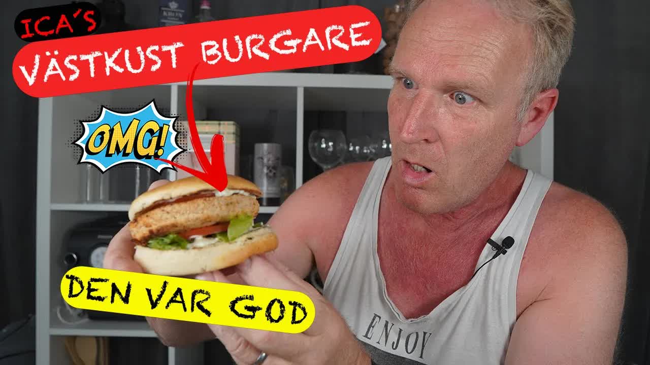 Grilla Västkustburgare med hemmagjord dressing