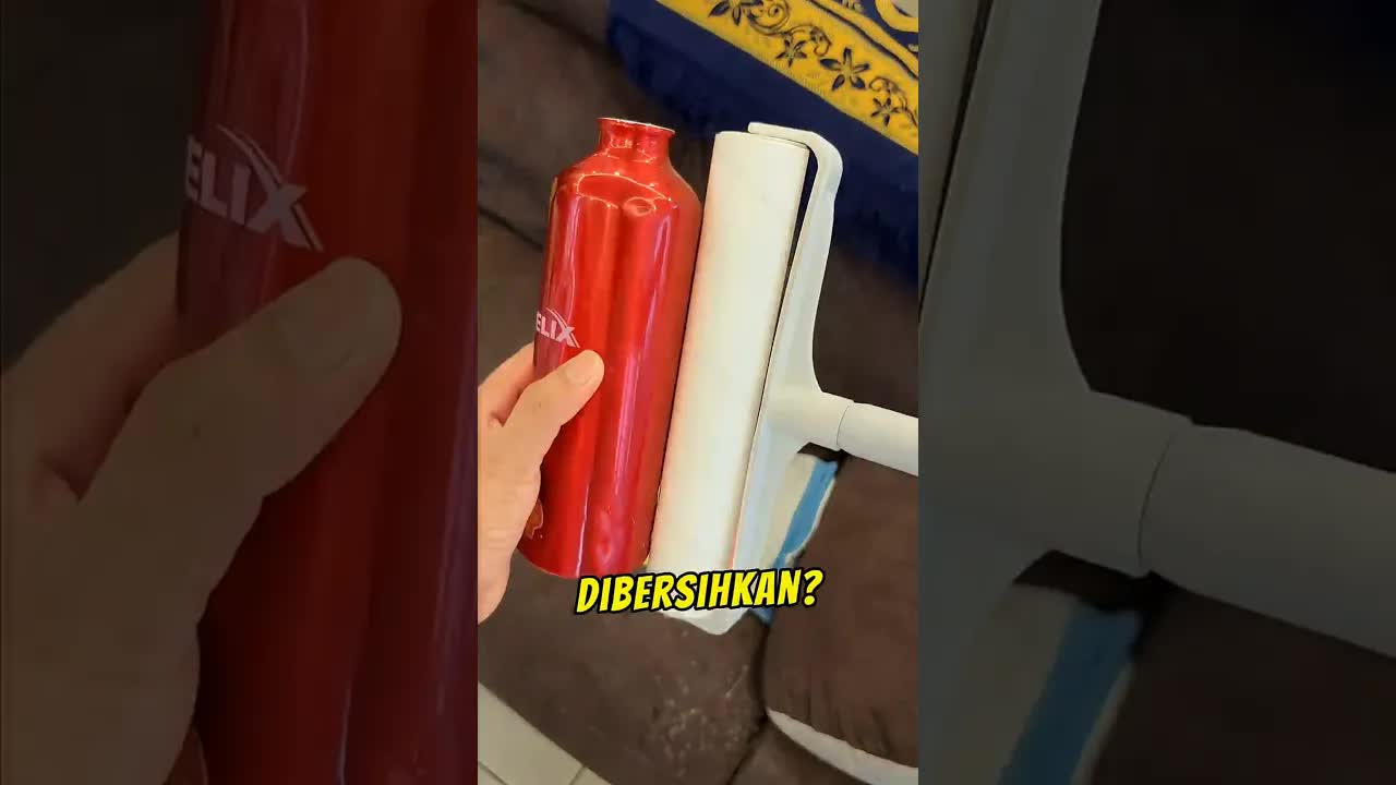 Cara Bersihkan Bulu Kucing dengan Sticky Roller