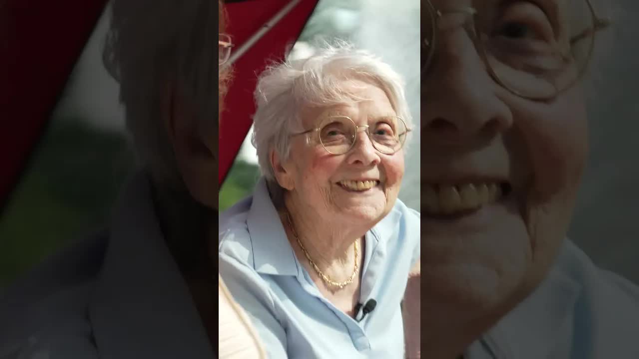 Erna-Lotte sieht nach 70 Jahren wieder den Rhein