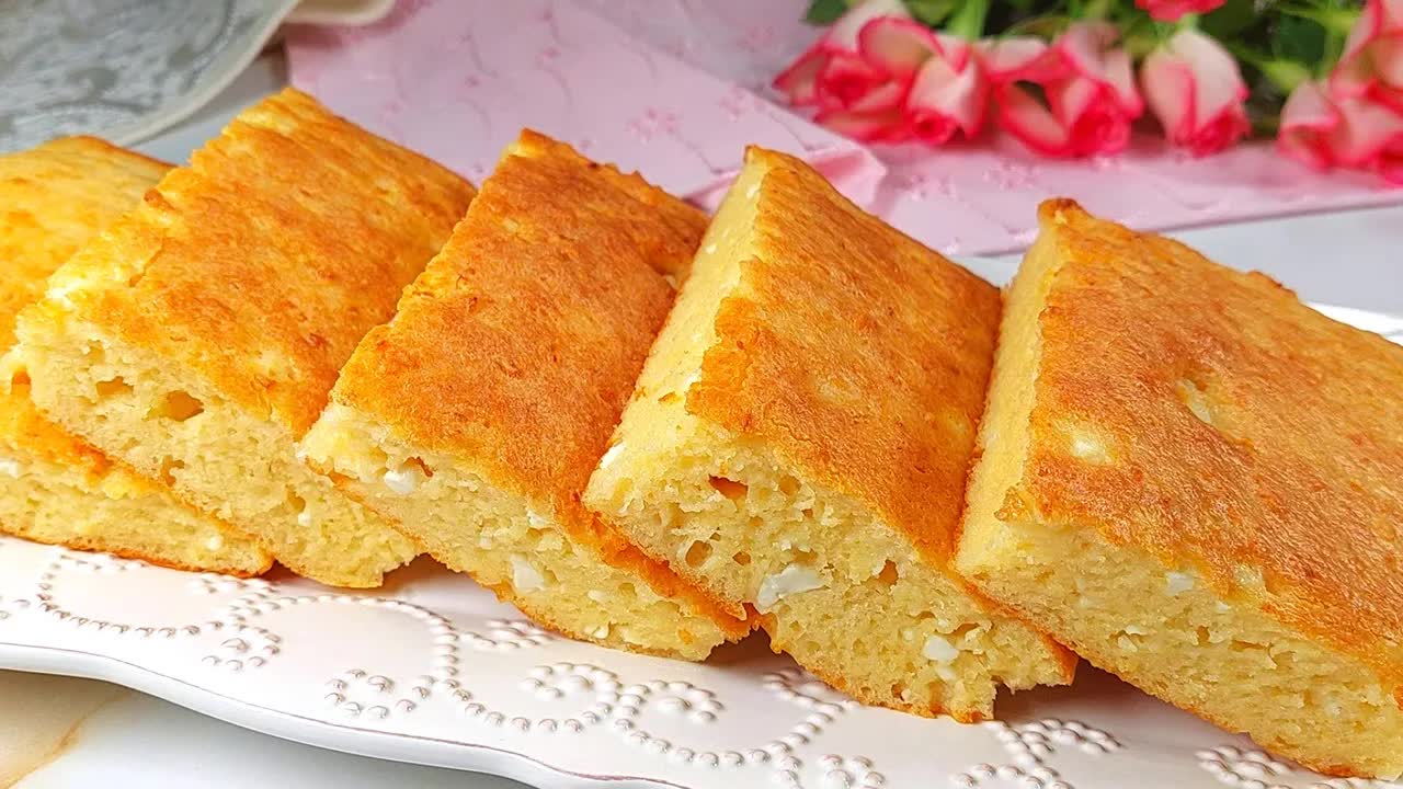 Бързан солен кекс с кисело мляко и сирене