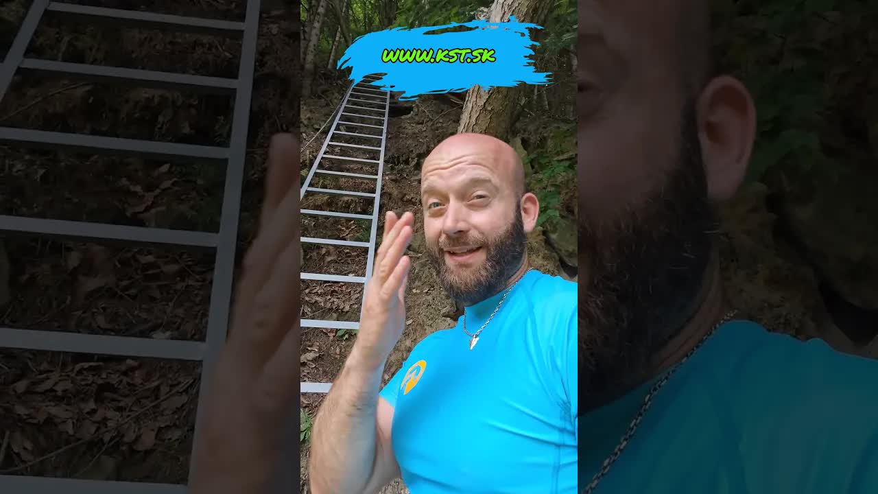 Turistický zraz nad obcou Drienica