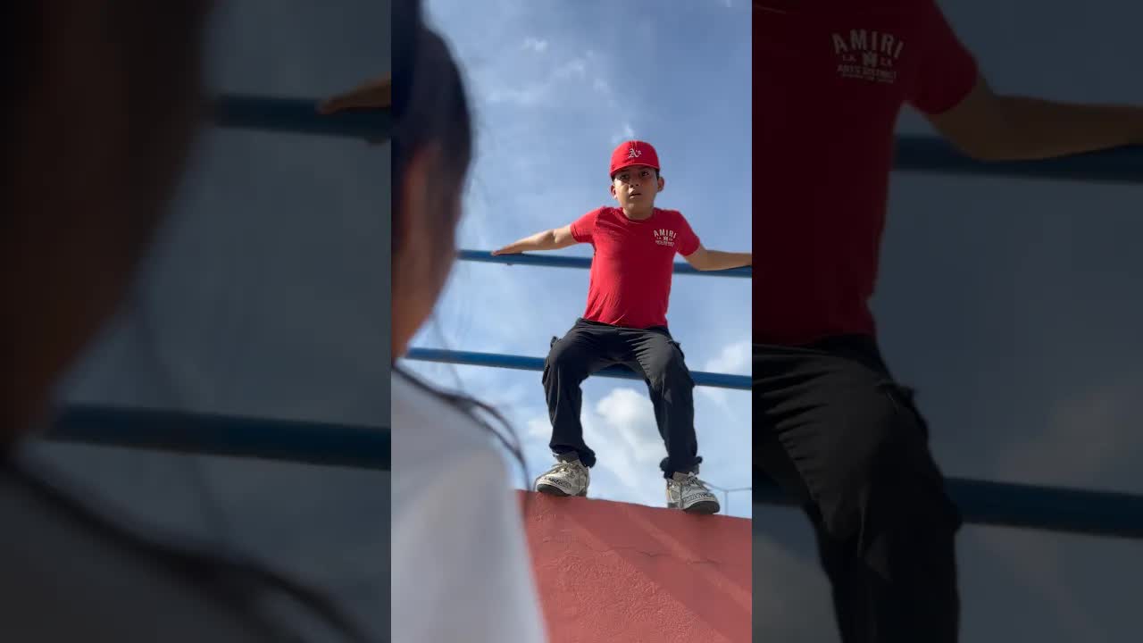 Niña salvada por un ángel enviado por dios