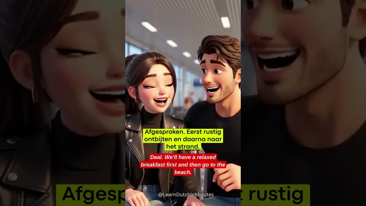 Eindelijk op vakantie met een vriend