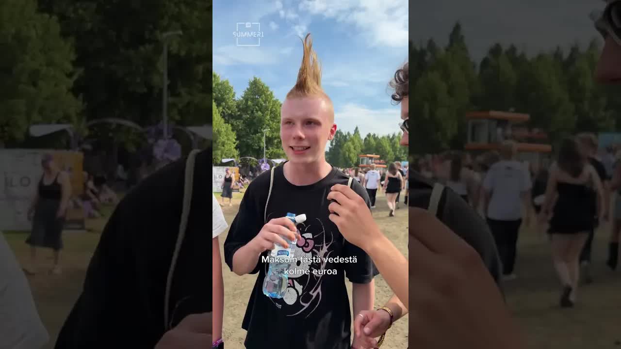 Tyhmin juttu festareilla? Haastattelu Ylen kesäohjelmassa