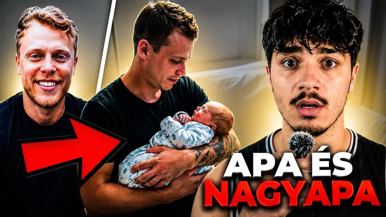 Egy srác egyszerre lett apa és nagyapa