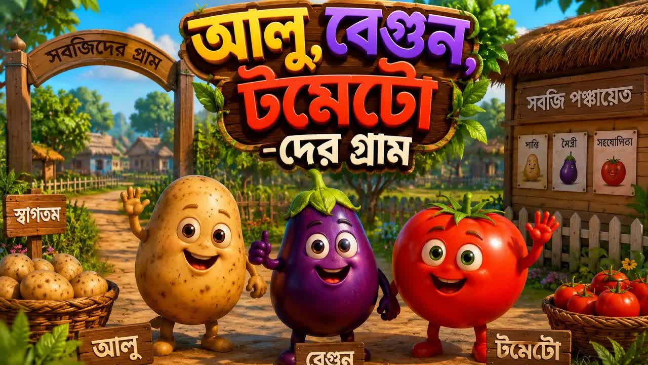 সবজির গ্রামের মজার কাণ্ড