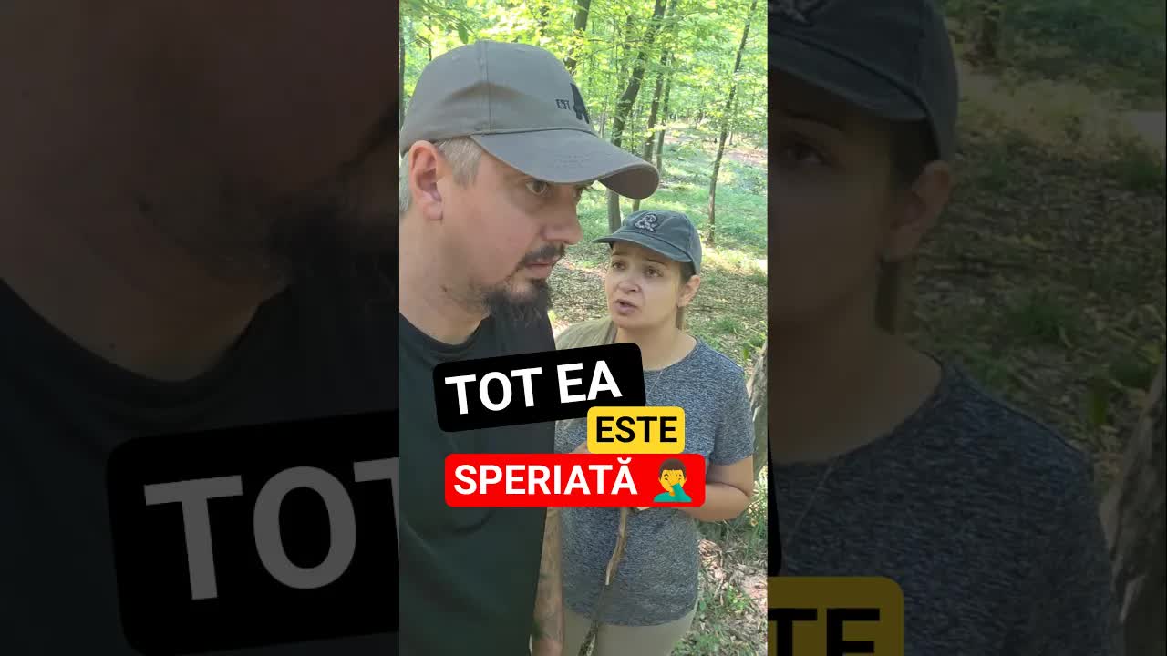 Plimbare în pădure cu frică și glume