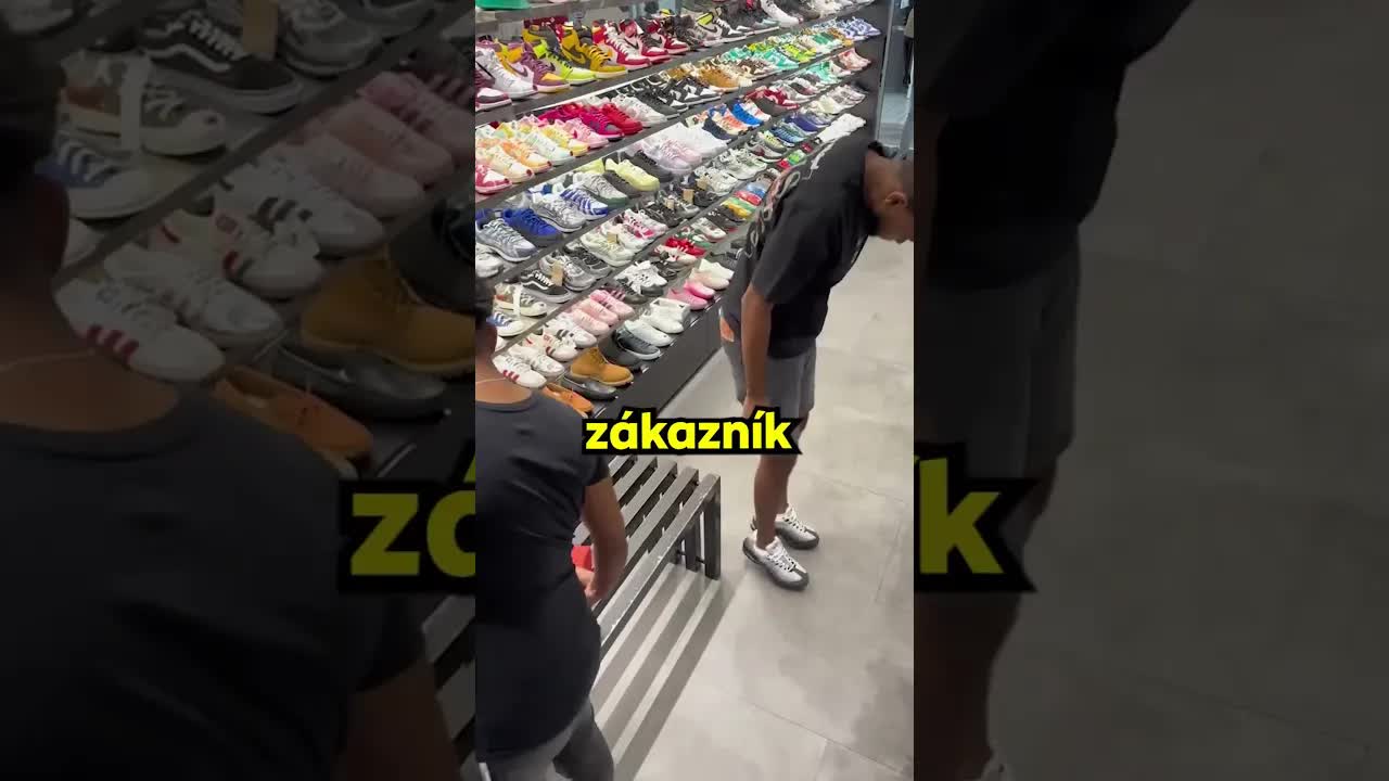 Zákazník v obchodě: Velké nedorozumění s botami Nike