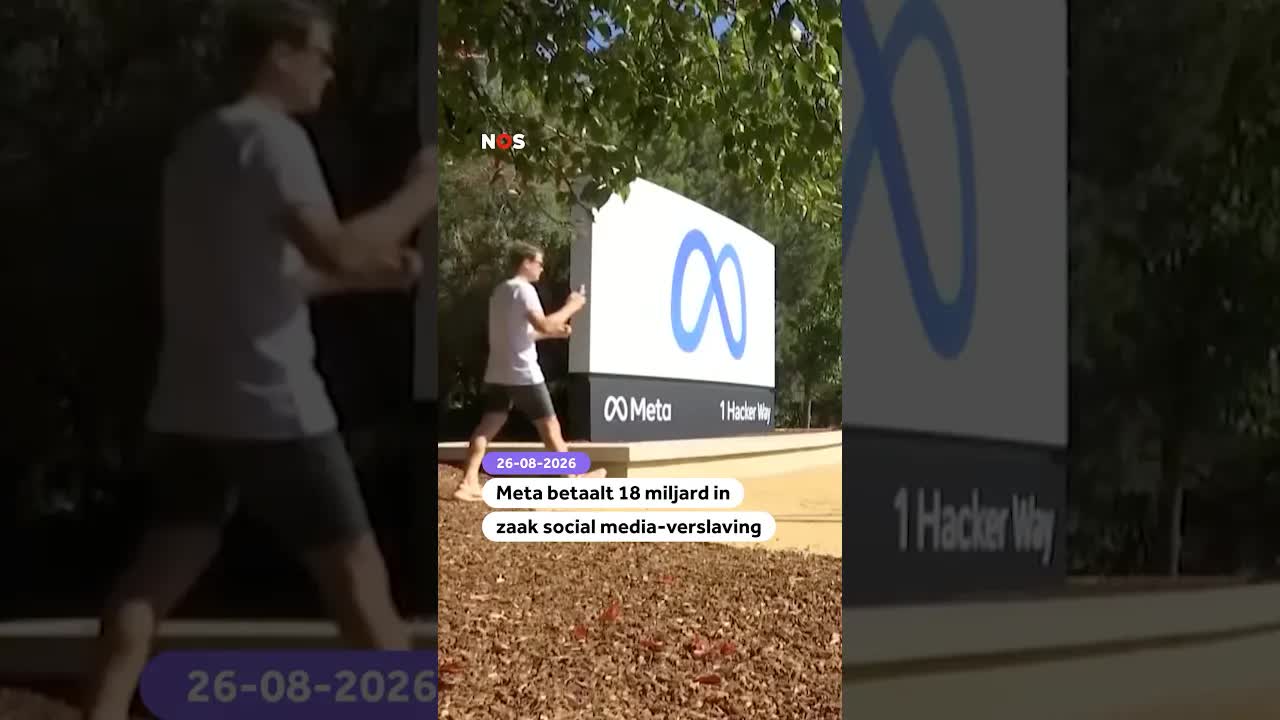 Meta betaalt 18 miljard voor social media-verslaving
