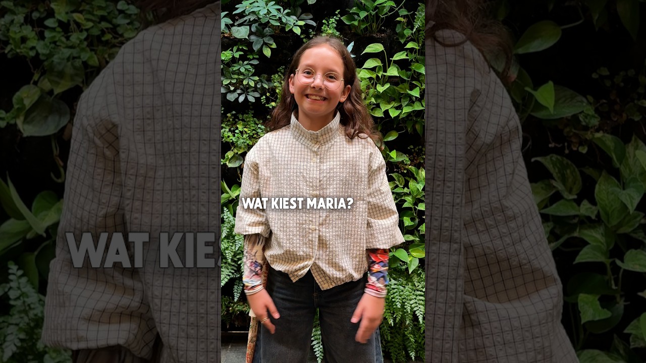 Maria kiest: zingen of dansen?