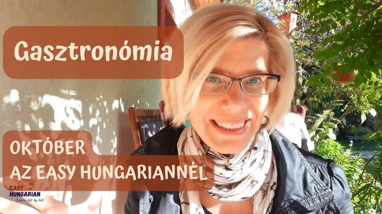 Októberi gasztronómia az Easy Hungarian magazinban