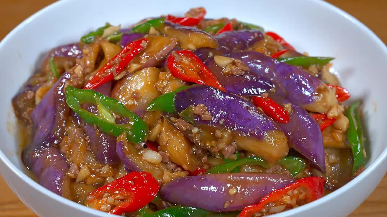 紅燒茄子家常做法，簡單又下飯