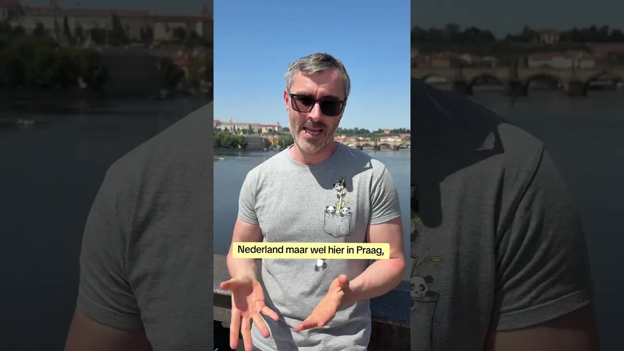 Praten over het weer in een warme Praag