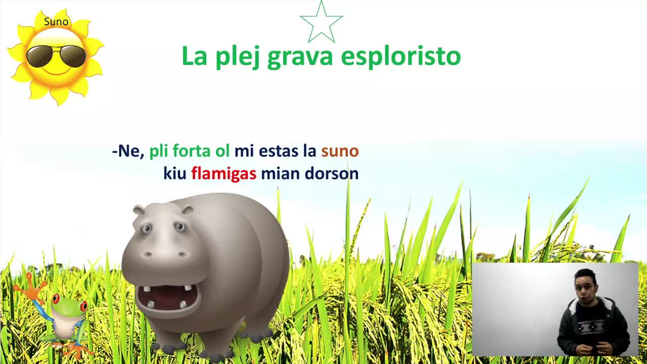 Esperanto Hablado ✅ Curso de Esperanto B1 - La Rakonto 🐸🐶🐱🐭🌫️