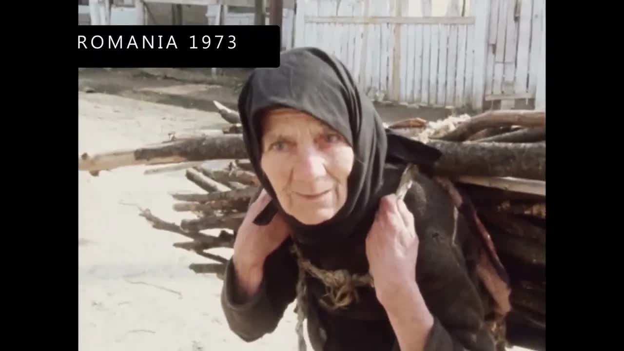Filmări din România comunistă din 1973