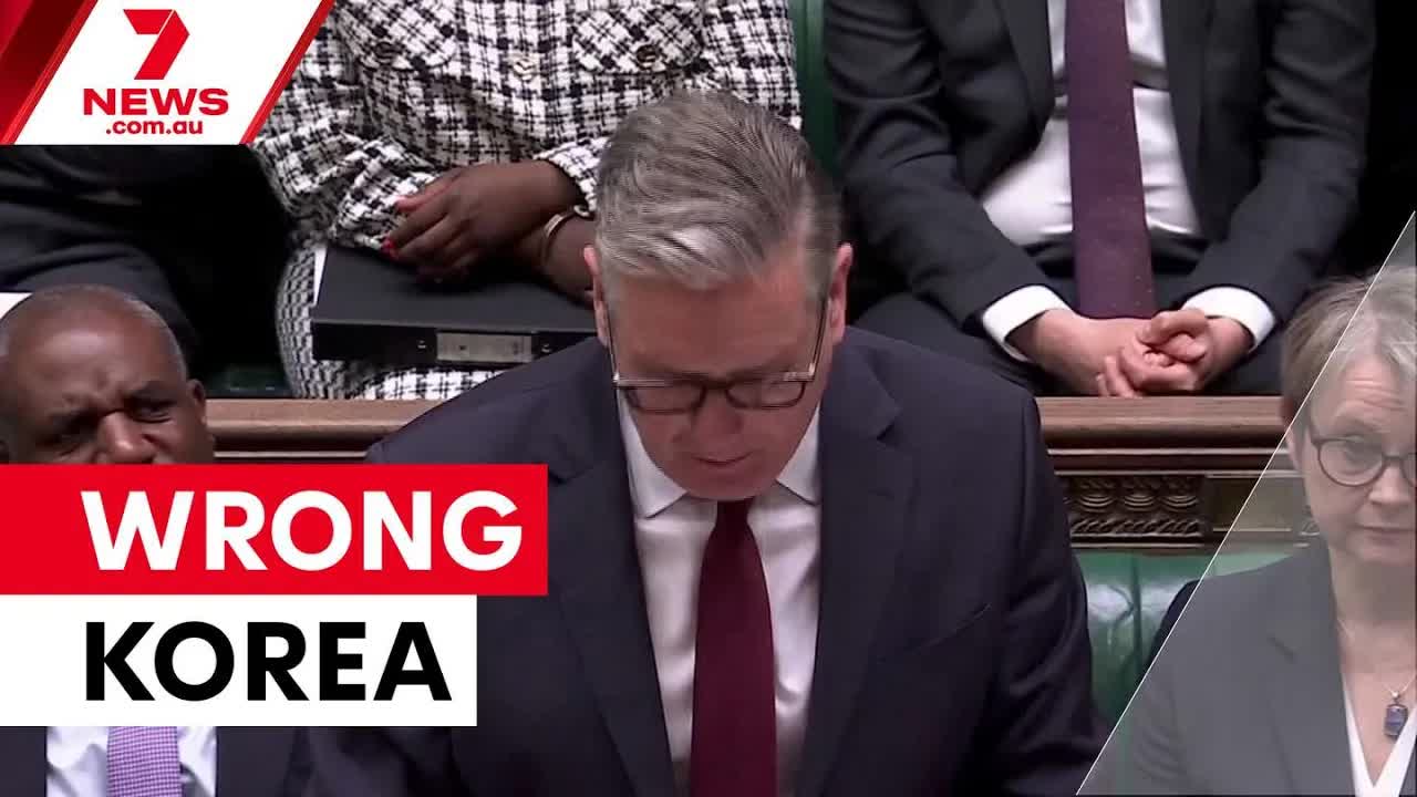 Starmer’s North Korea trade deal slip in Parliament