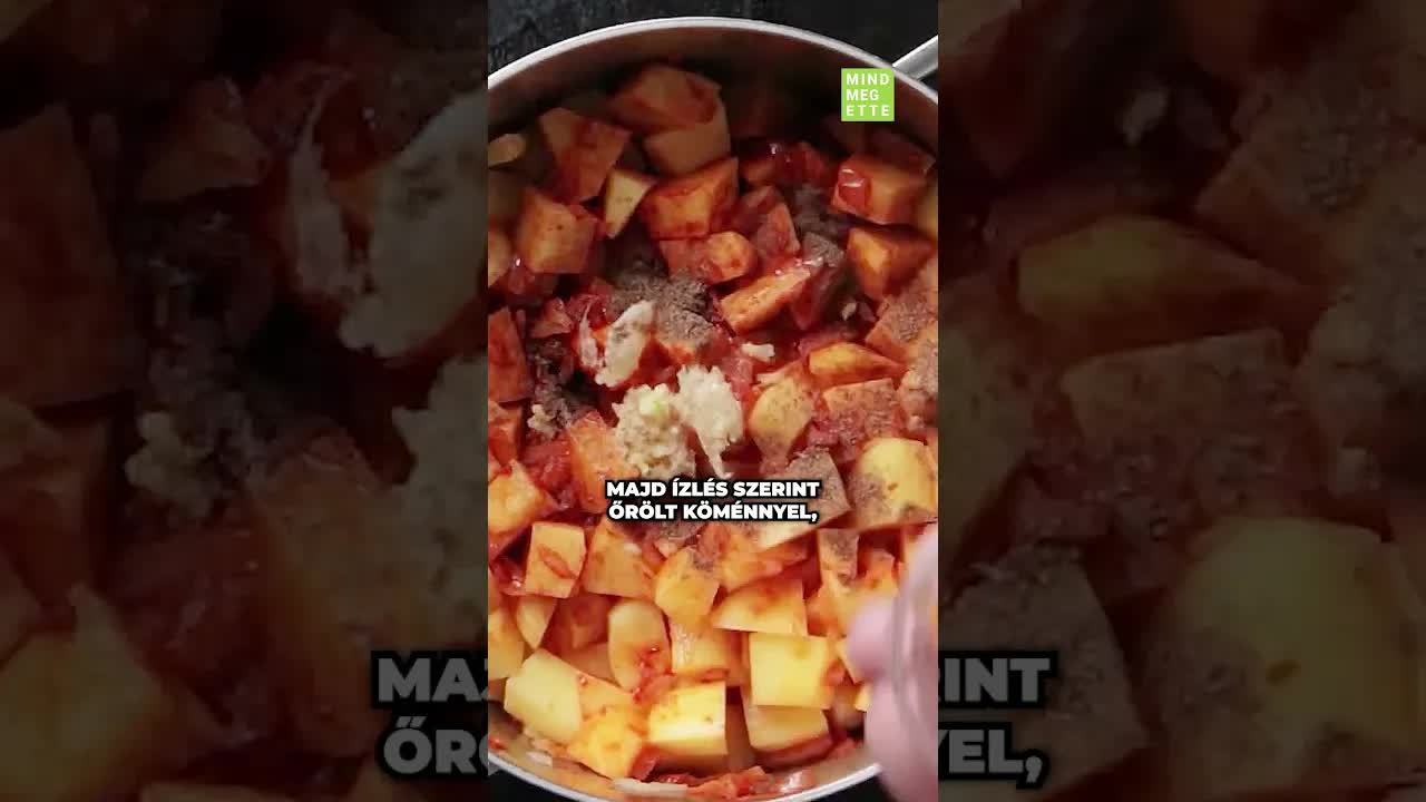 Klasszikus paprikás krumpli recept lecsókolbásszal