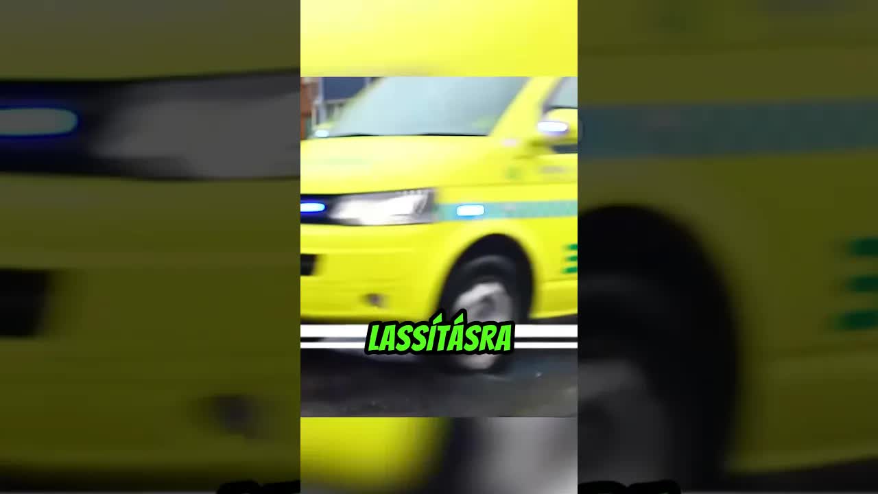 Okos fekvőrendőr Svédországban