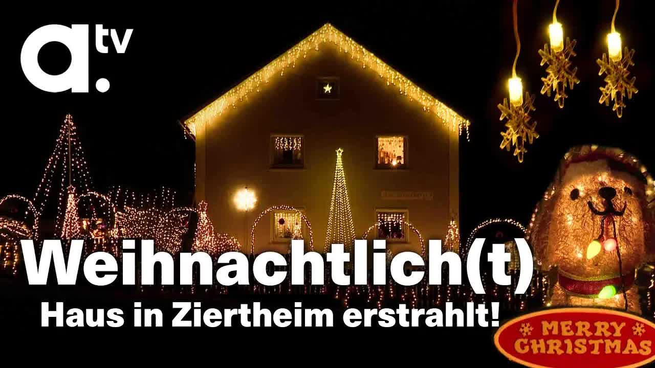 Ein Haus voller Weihnachtslichter begeistert die Nachbarn