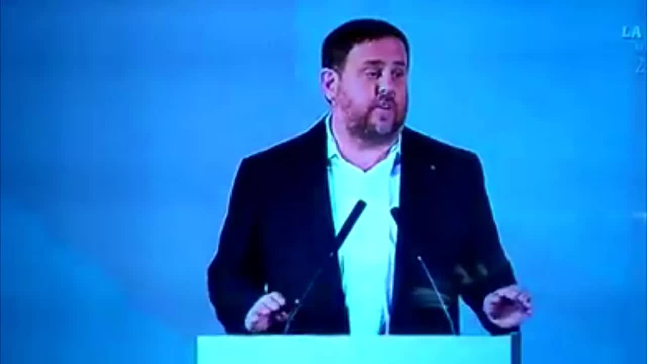 discurso confuso de Junqueras sobre relaciones fraternas