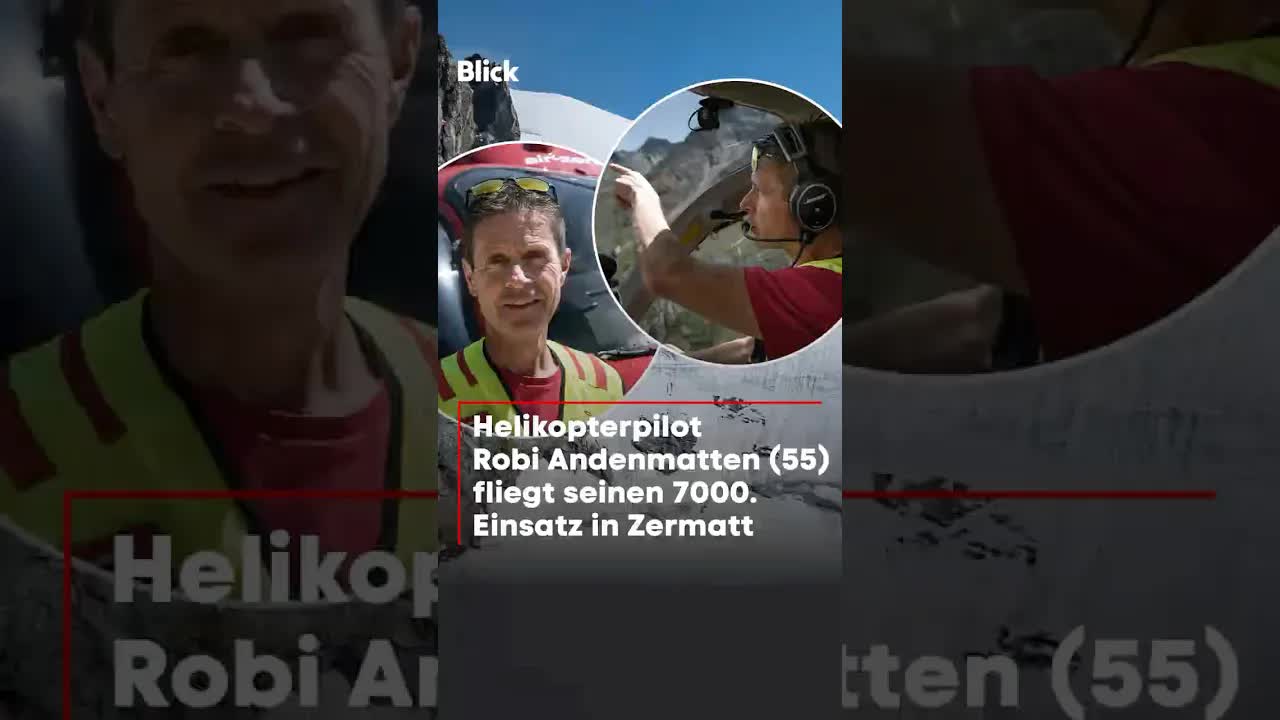 Legendarer Helikopterretter Robi Andenmatten