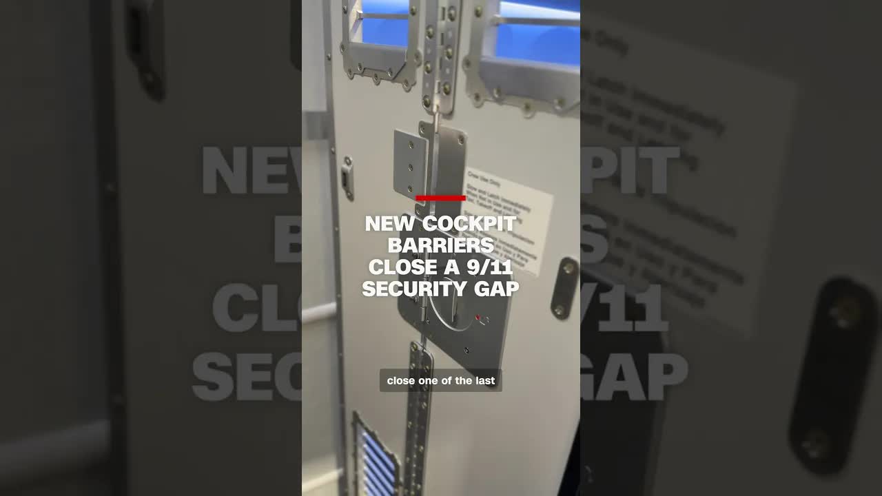 New Cockpit Barriers Close 9/11 Security Gap