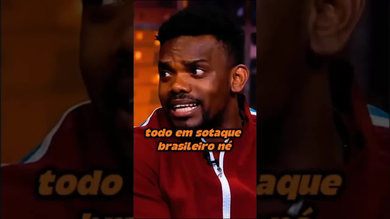 Imitação de Sotaque Brasileiro por Angolano