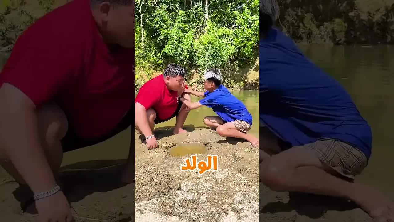 ولد أنقذ سمكة وظن صاحبه أكلها
