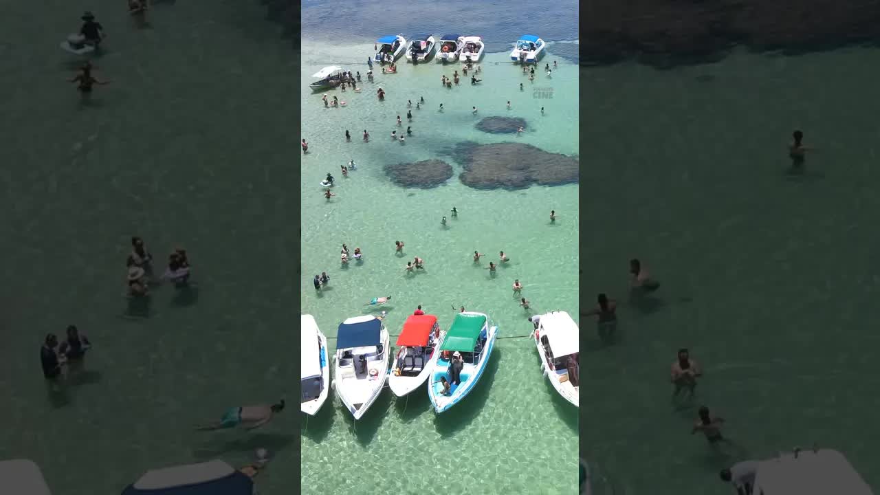 Praia de Moreré na Ilha de Boipeba, Bahia