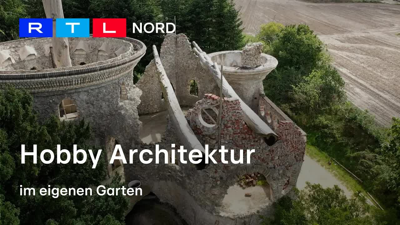 Handgebaute Grotten im eigenen Garten