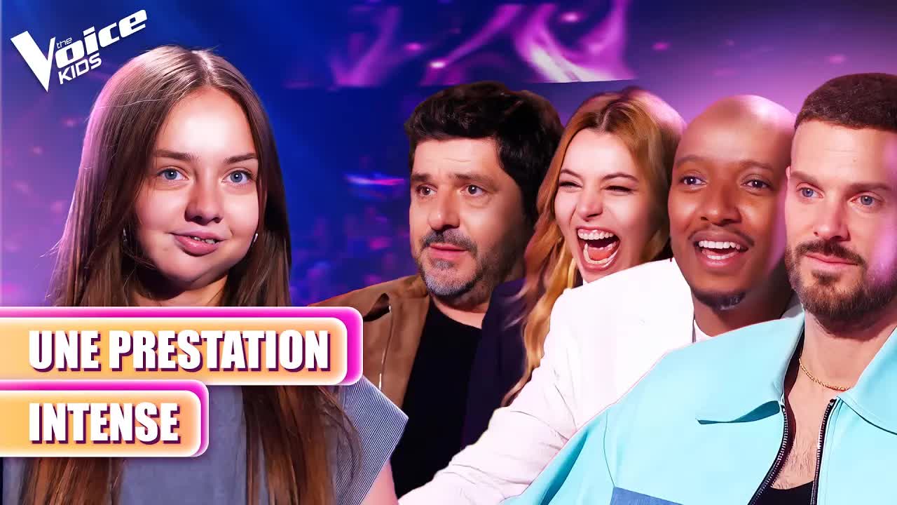 Charlotte chante Speed pour The Voice Kids