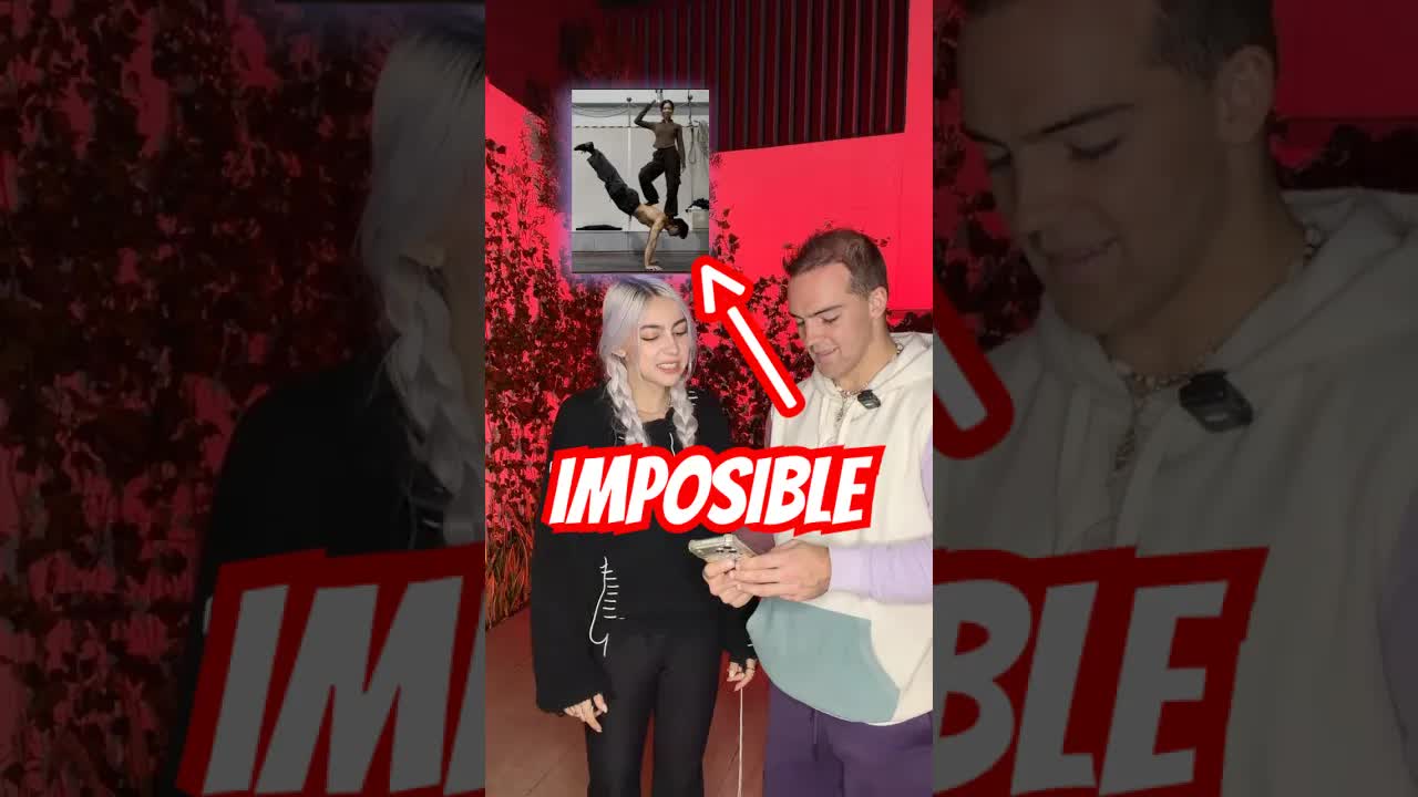Intentando el reto más peligroso con mi amigo