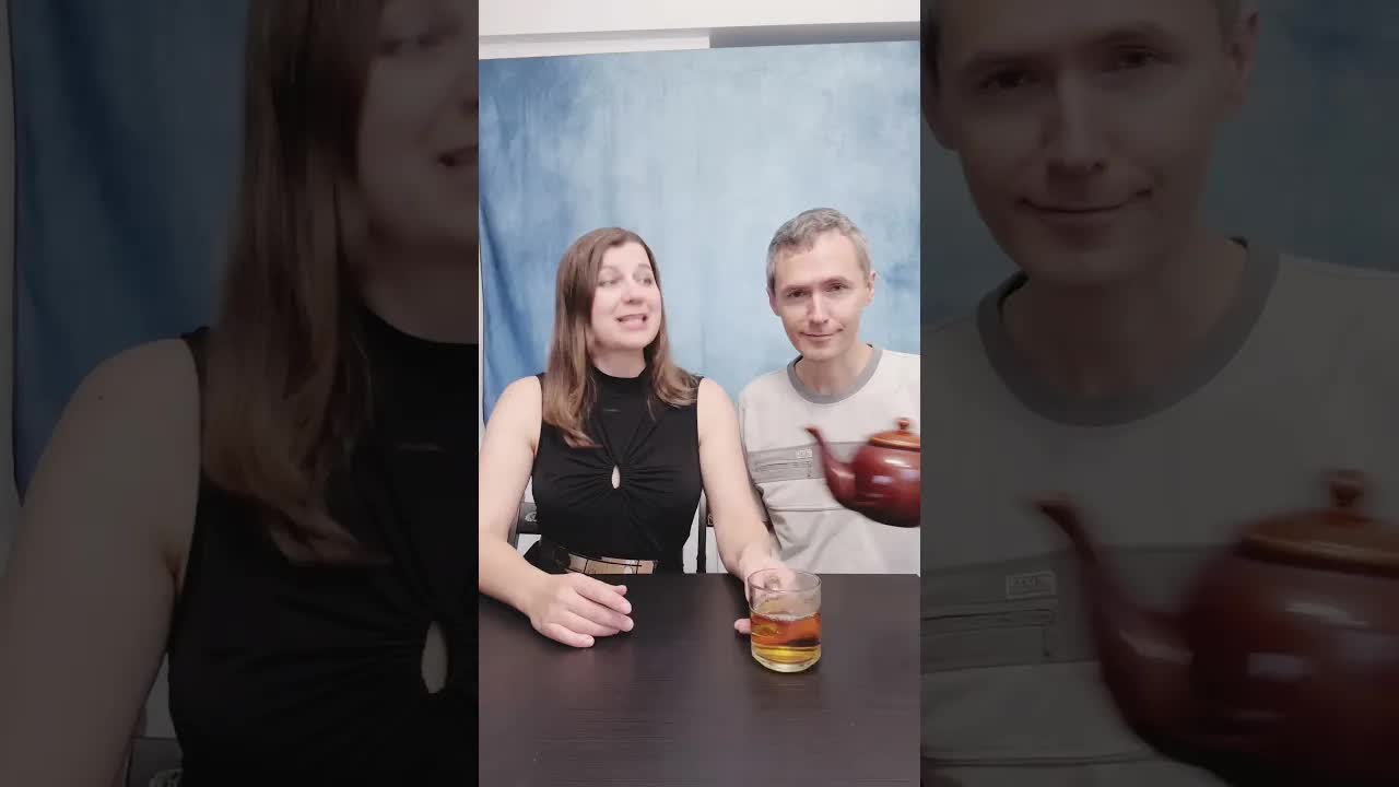 Просим чай, кофе и воду на русском