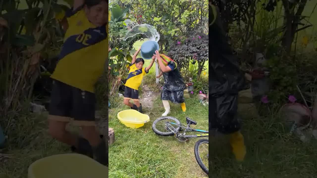 Mi papá no quiere bañarse por frío y su novia llega